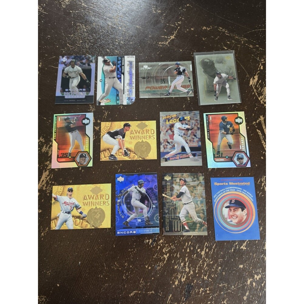 Baseball Cards Lot 200 NM ALL STARS w/ Griffey Jr 1996 A Cut Above Complete Set - Picture 13 of 16